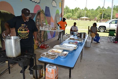 Community event in North Port St. Joe