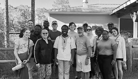 Residents at a community session